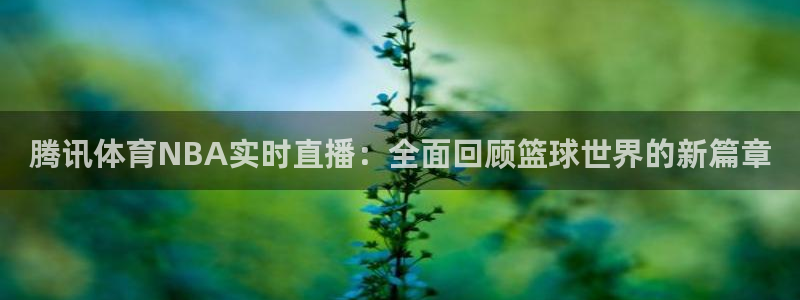 说球帝nba直播在线观看免费：腾讯体育NBA实时直播：全面回顾篮球世界的新篇章